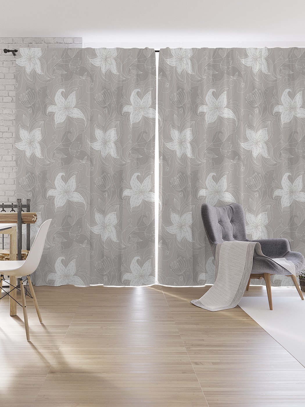 Шторы под лён JoyArty "Рисованные цветы", серия Oxford DeLux, 340х265 см, Рисованные цветы
Шторы под лён JoyArty "Рисованные цветы", серия Oxford DeLux, 340х265 см, Рисованные цветы