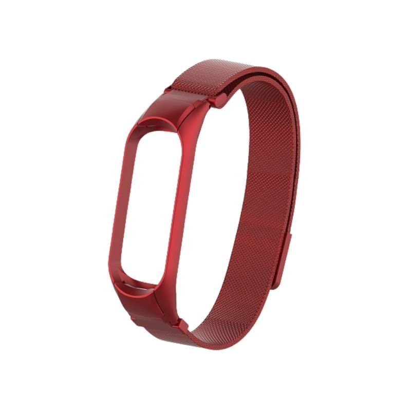 Металлический ремешок для фитнес-браслета Xiaomi Mi Band 3 / 4 Красный, Металлический ремешок для фитнес-браслета Xiaomi Mi Band 3 / 4 миланская петля
Металлический ремешок для фитнес-браслета Xiaomi Mi Band 3 / 4 Красный, Металлический ремешок для фитнес-браслета Xiaomi Mi Band 3 / 4 миланская петля