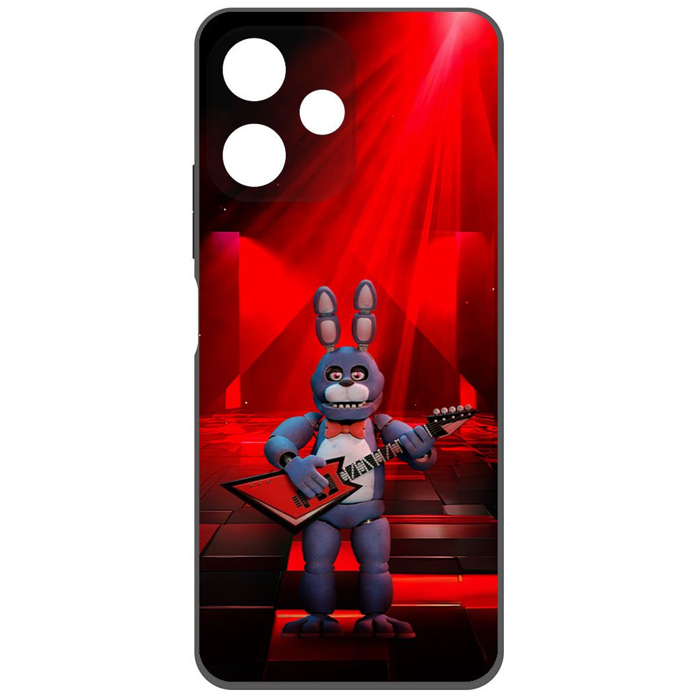 Чехол-накладка Krutoff Soft Case ФНАФ - Бонни с гитарой для Xiaomi Poco M6 Pro 5G черный
Чехол-накладка Krutoff Soft Case ФНАФ - Бонни с гитарой для Xiaomi Poco M6 Pro 5G черный