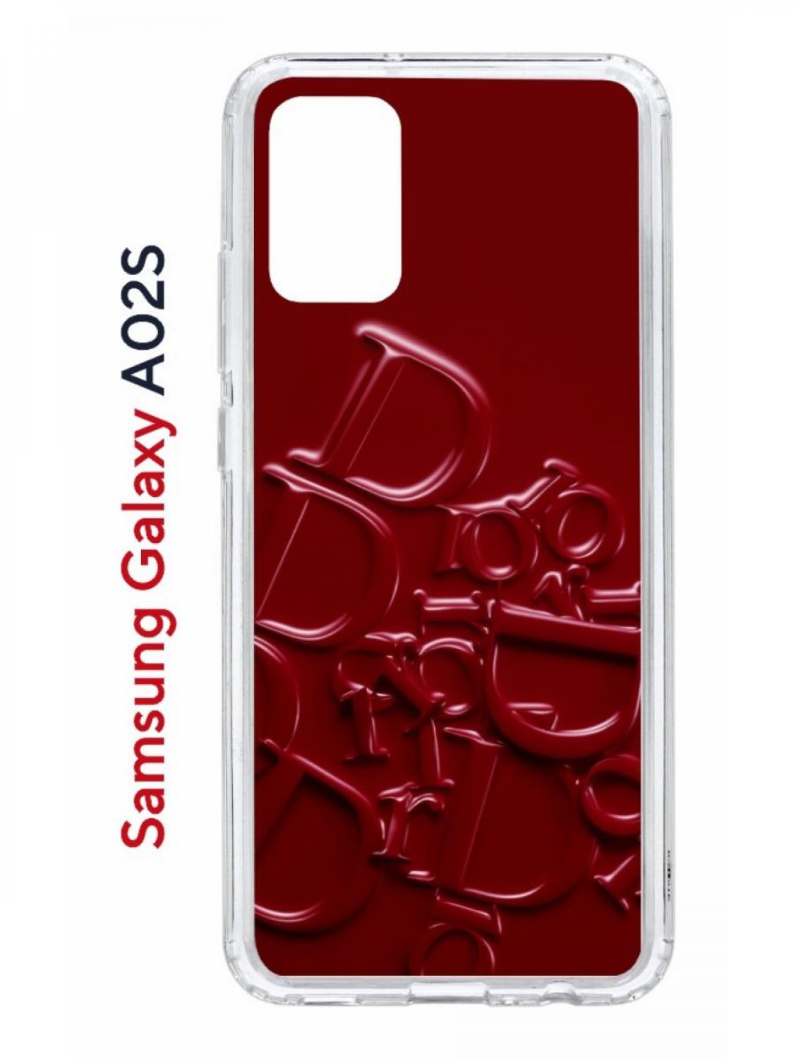 Чехол на Samsung Galaxy A02s с принтом Kruche Print Dior, противоударный бампер, Прозрачный;бордовый;красный, Самсунг А02с
Чехол на Samsung Galaxy A02s с принтом Kruche Print Dior, противоударный бампер, Прозрачный;бордовый;красный, Самсунг А02с