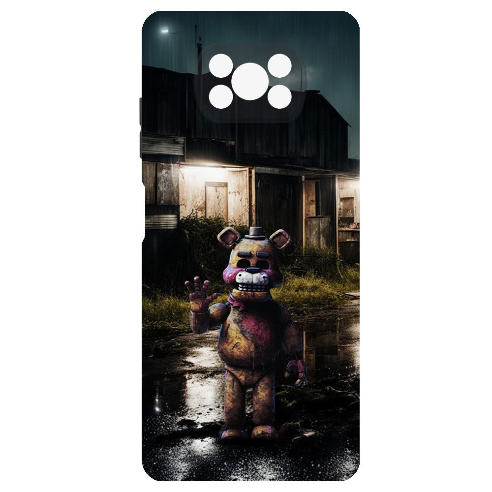 Чехол-накладка Krutoff Soft Case ФНАФ - Фредди под дождем для Xiaomi Poco X3 Pro черный
Чехол-накладка Krutoff Soft Case ФНАФ - Фредди под дождем для Xiaomi Poco X3 Pro черный