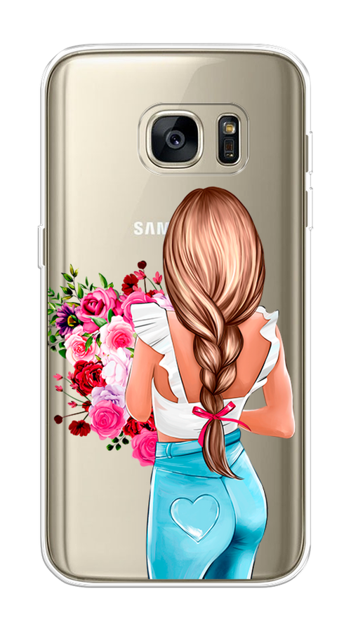 Чехол на Samsung Galaxy S7 edge "Девушка с цветами", Коричневый;розовый;голубой, 24650-6
Чехол на Samsung Galaxy S7 edge "Девушка с цветами", Коричневый;розовый;голубой, 24650-6