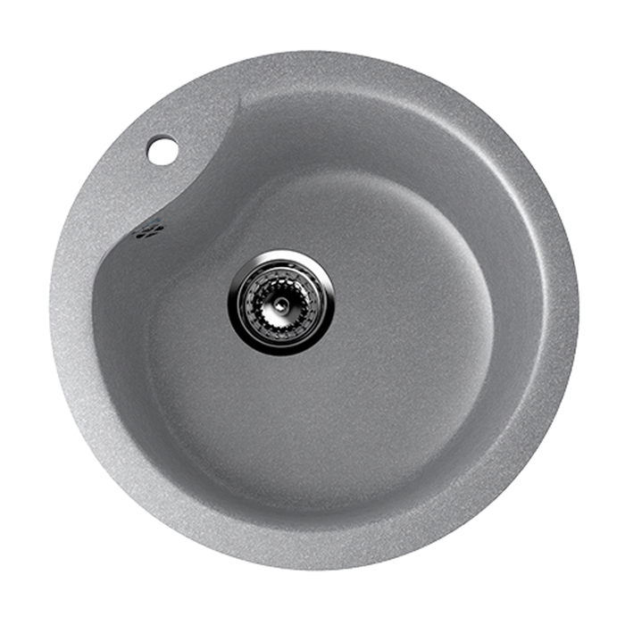 Мойка кухонная Ulgran U102-342, d=480 мм, искусственный камень, цвет графит, Серый
Мойка кухонная Ulgran U102-342, d=480 мм, искусственный камень, цвет графит, Серый