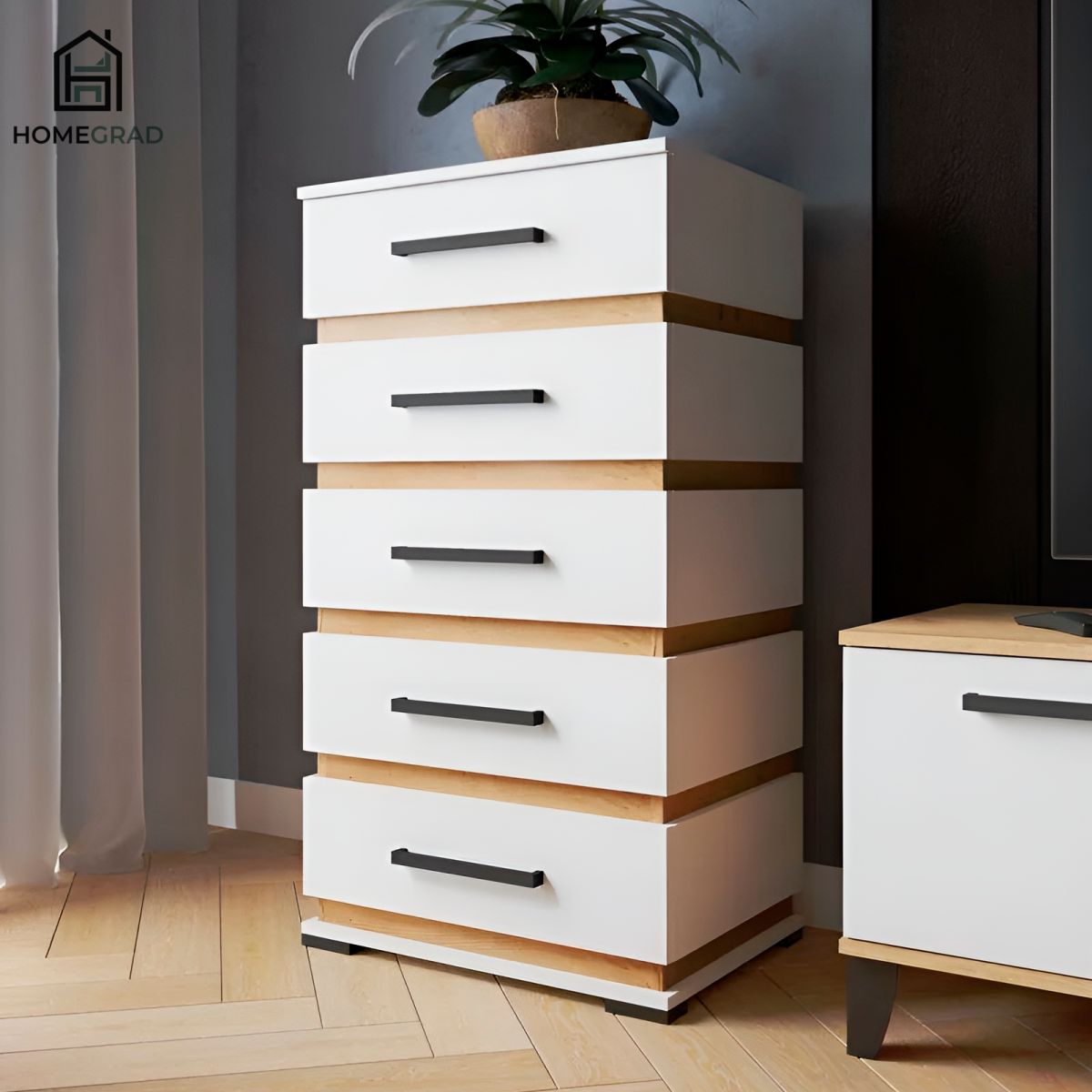 Комод HomeGrad КМ-1 Белый/дуб крафт золотой, КМ-1
Комод HomeGrad КМ-1 Белый/дуб крафт золотой, КМ-1