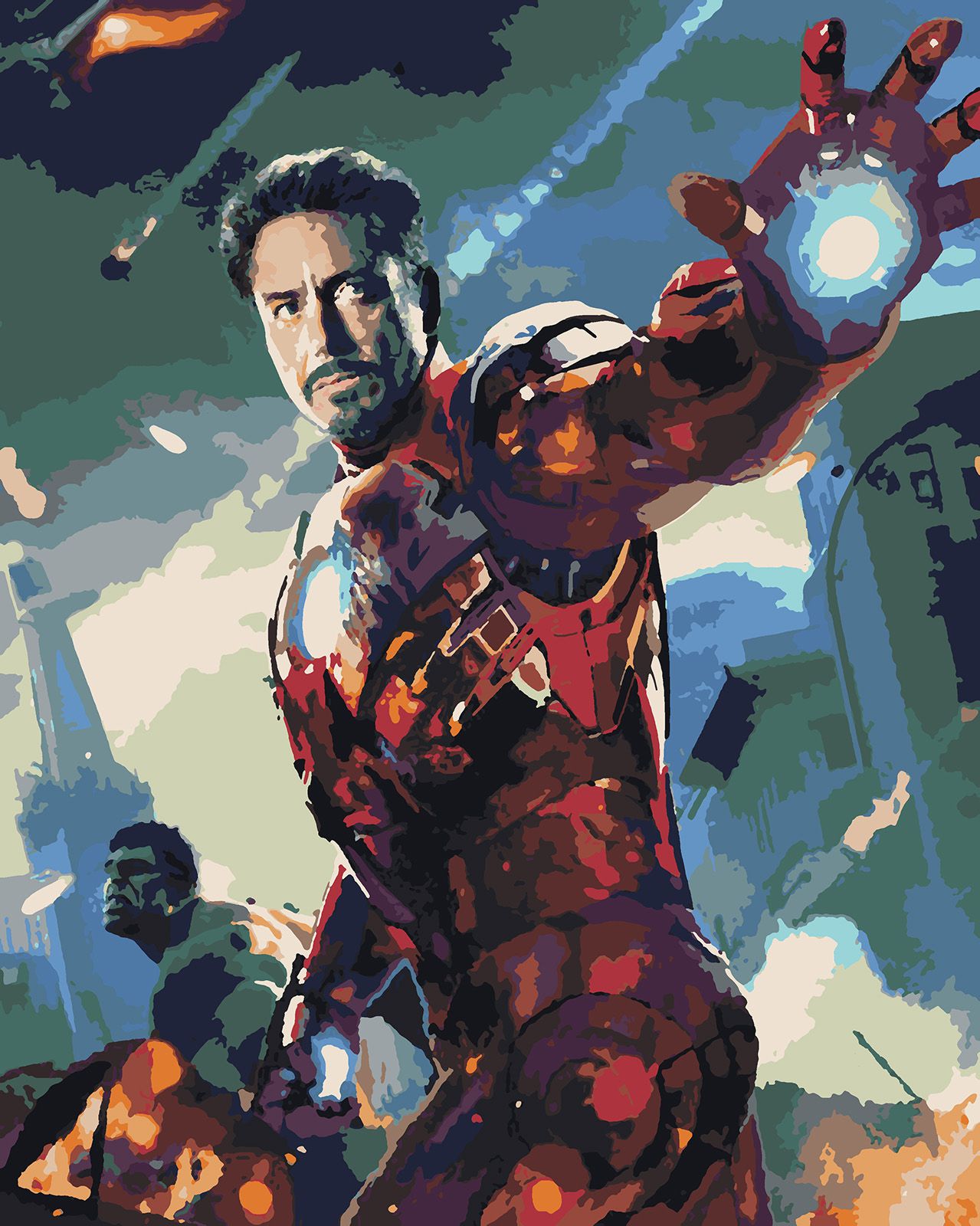 Картина по номерам Красиво Красим Мстители - Железный человек, 60 х 120 см, Мстители - Железный человек 
Картина по номерам Красиво Красим Мстители - Железный человек, 60 х 120 см, Мстители - Железный человек