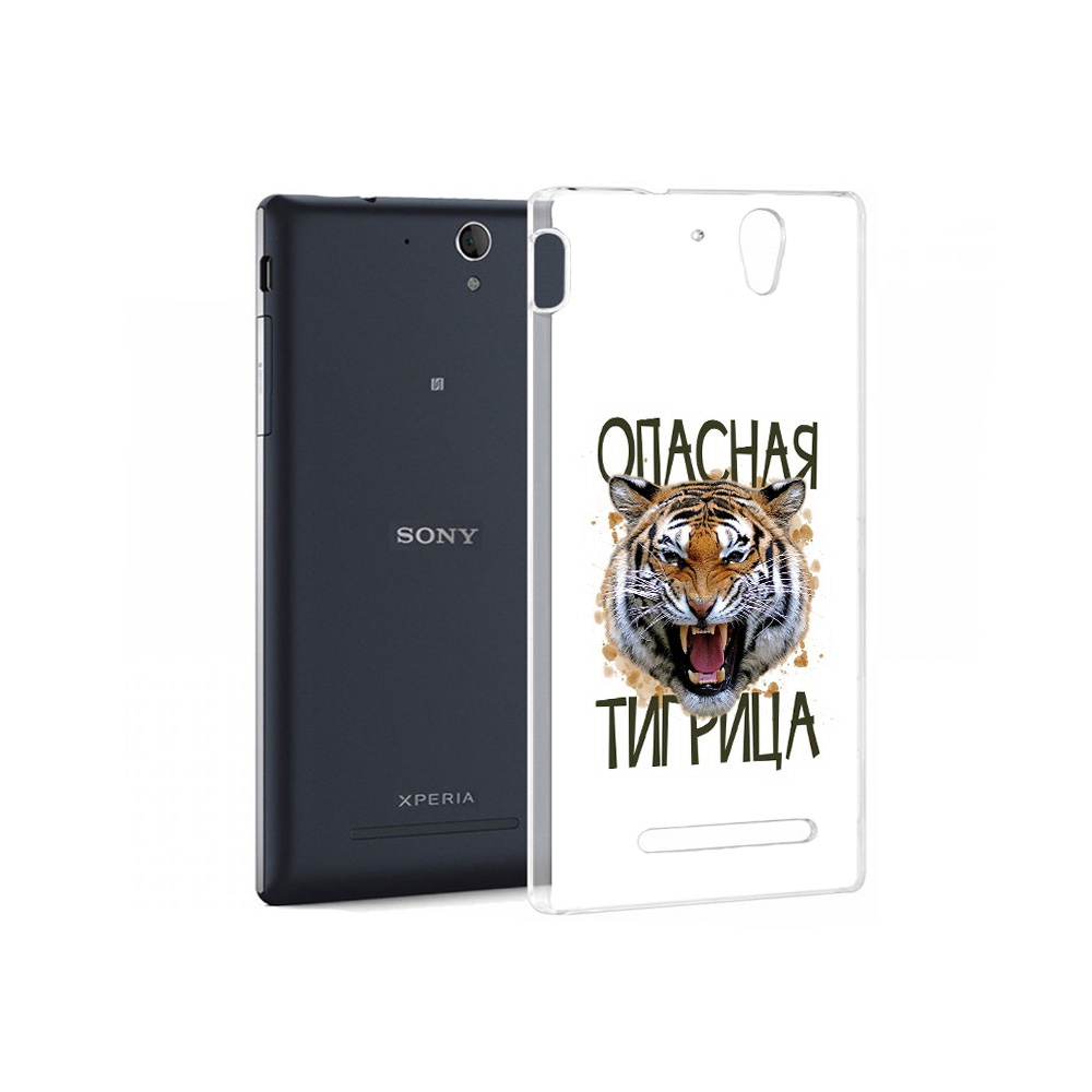 Чехол MyPads Tocco для Sony Xperia C3 опасная тигрица (PT18760.251.527), Прозрачный, Tocco
Чехол MyPads Tocco для Sony Xperia C3 опасная тигрица (PT18760.251.527), Прозрачный, Tocco