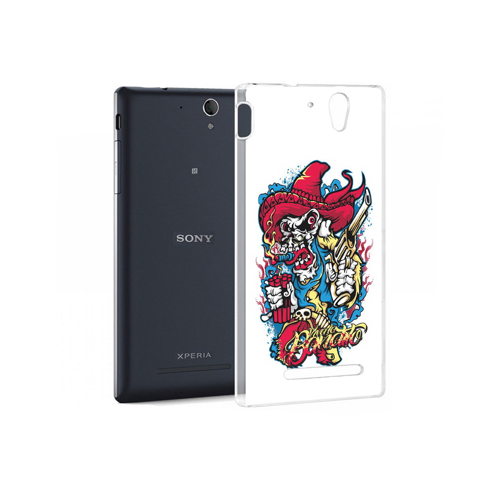 Чехол MyPads Tocco для Sony Xperia C3 нарисованный скелет с писталетом (PT18760.251.513), Прозрачный, Tocco
Чехол MyPads Tocco для Sony Xperia C3 нарисованный скелет с писталетом (PT18760.251.513), Прозрачный, Tocco