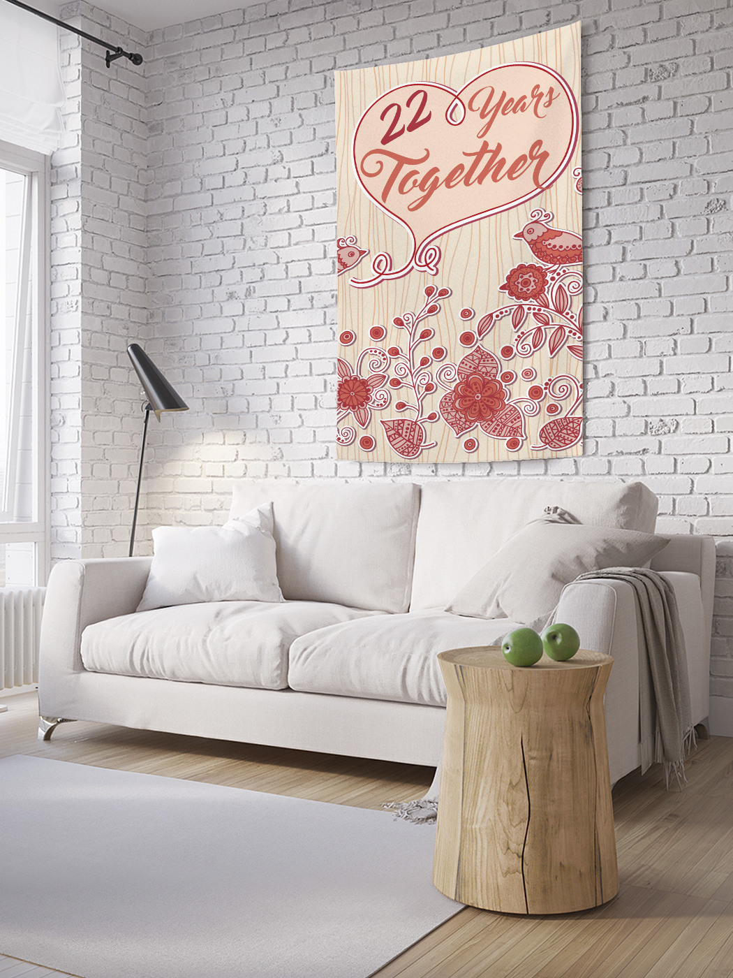 Вертикальное фотопанно на стену JoyArty Юбилейная открытка с цветами 150x200 см, Юбилейная открытка с цветами
Вертикальное фотопанно на стену JoyArty Юбилейная открытка с цветами 150x200 см, Юбилейная открытка с цветами