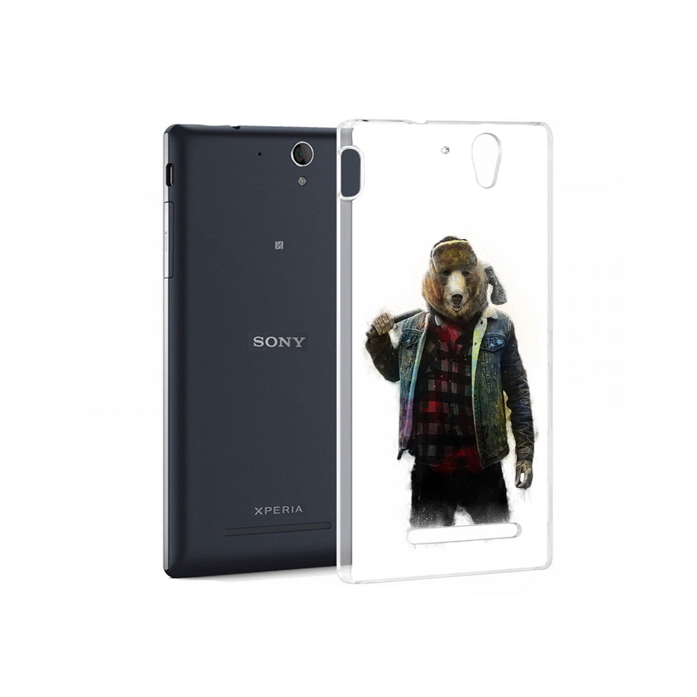 Чехол MyPads Tocco для Sony Xperia C3 медведь с топором (PT18760.251.469), Прозрачный, Tocco
Чехол MyPads Tocco для Sony Xperia C3 медведь с топором (PT18760.251.469), Прозрачный, Tocco