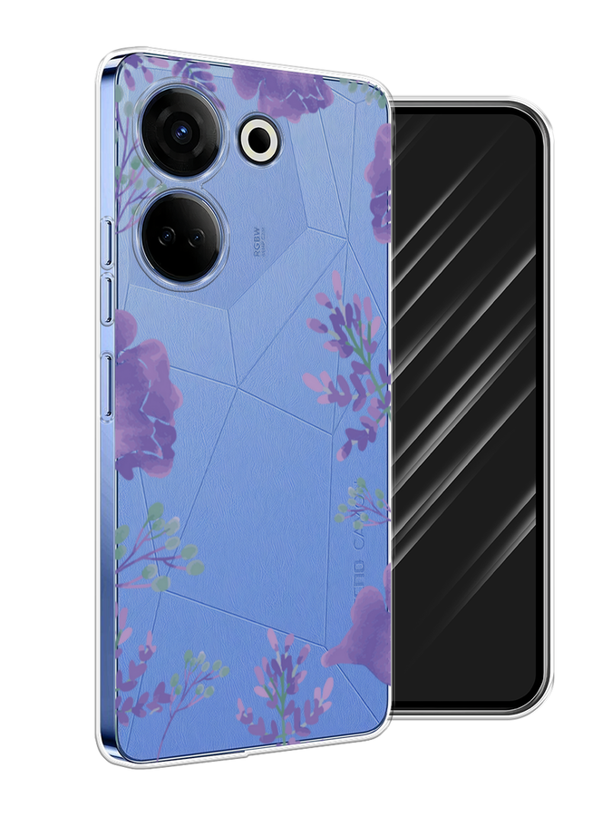 Чехол Awog на Tecno Camon 20 Pro 4G "Сиреневая цветочная рамка", Прозрачный;фиолетовый
Чехол Awog на Tecno Camon 20 Pro 4G "Сиреневая цветочная рамка", Прозрачный;фиолетовый