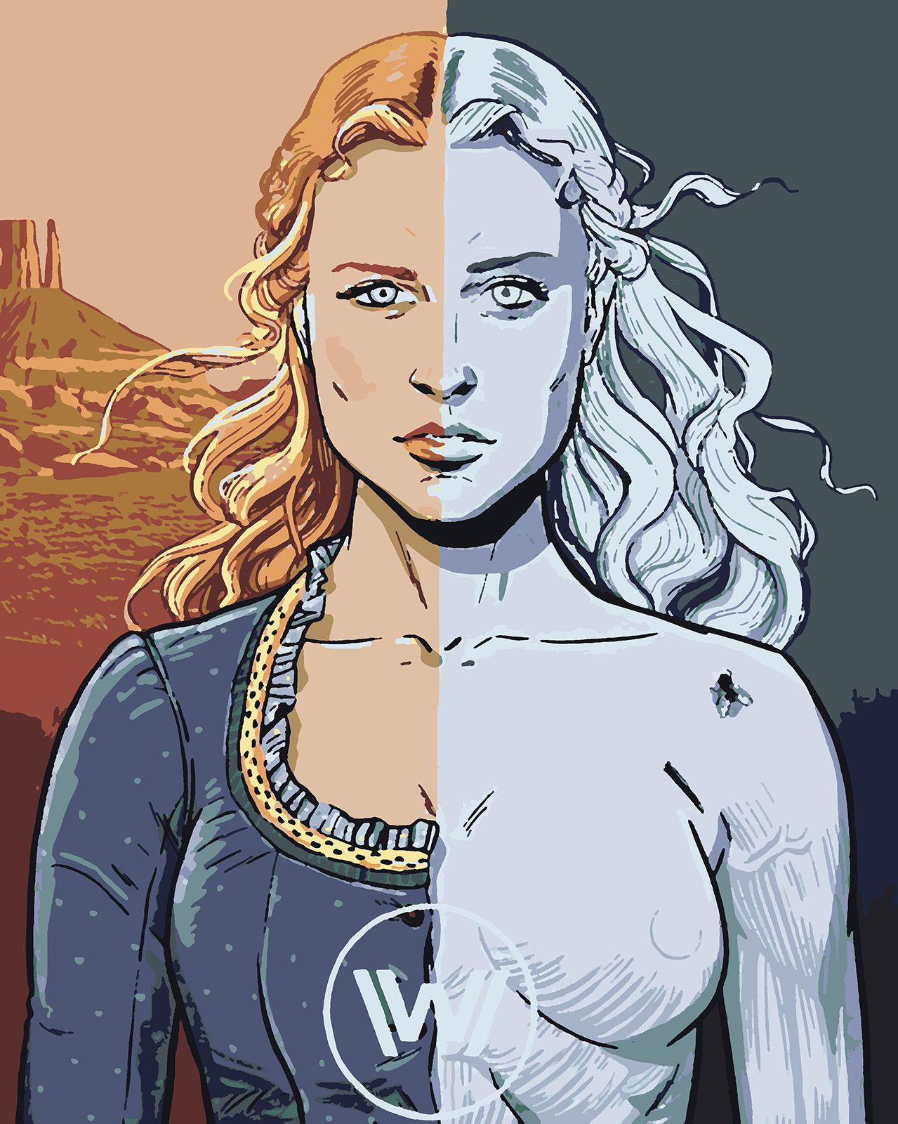 Картина по номерам Красиво Красим Мир Дикого Запада - Две Долорес, 60 х 90 см, Мир Дикого Запада - Две Долорес 
Картина по номерам Красиво Красим Мир Дикого Запада - Две Долорес, 60 х 90 см, Мир Дикого Запада - Две Долорес