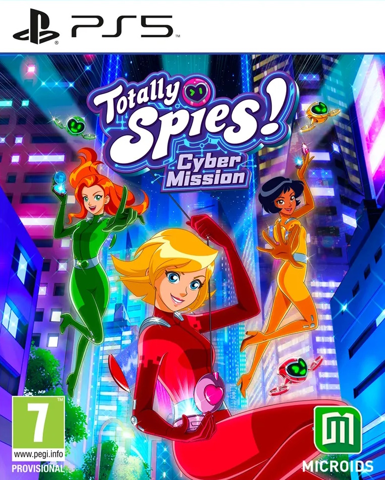 Игра Totally Spies! Cyber Mission (PlayStation 5, полностью на иностранном языке), Totally Spies! Cyber Mission
Игра Totally Spies! Cyber Mission (PlayStation 5, полностью на иностранном языке), Totally Spies! Cyber Mission