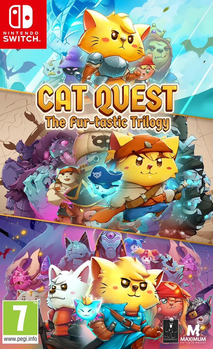 Игра Cat Quest: The Fur-tastic Trilogy (Nintendo Switch, русские субтитры), Cat Quest: The Fur-tastic Trilogy
Игра Cat Quest: The Fur-tastic Trilogy (Nintendo Switch, русские субтитры), Cat Quest: The Fur-tastic Trilogy