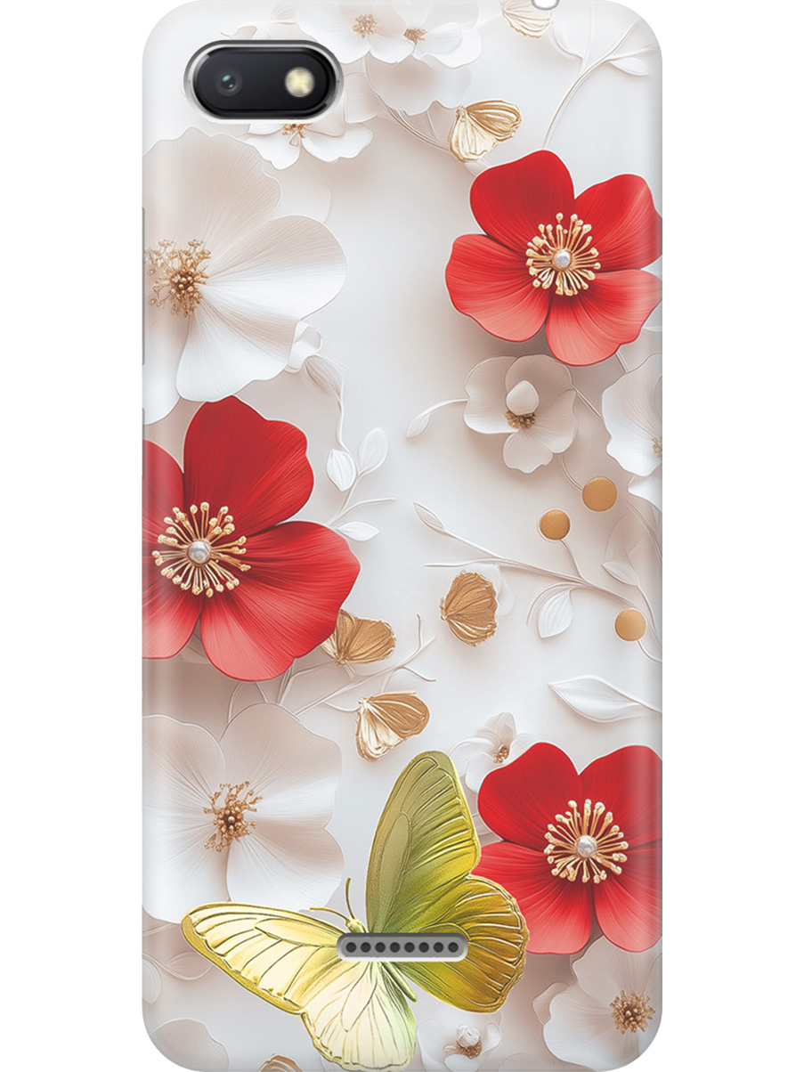 Силиконовый чехол на Xiaomi Redmi 6A с принтом "Золотая бабочка" прозрачный, Прозрачный;белый;золотистый;красный, 718587123
Силиконовый чехол на Xiaomi Redmi 6A с принтом "Золотая бабочка" прозрачный, Прозрачный;белый;золотистый;красный, 718587123