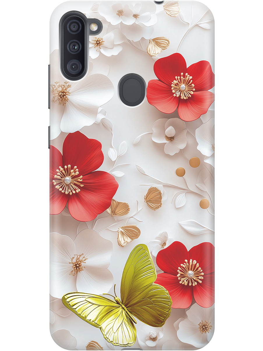 Силиконовый чехол на Samsung Galaxy A11/M11 с принтом "Золотая бабочка" прозрачный, Прозрачный;белый;золотистый;красный, 722820823
Силиконовый чехол на Samsung Galaxy A11/M11 с принтом "Золотая бабочка" прозрачный, Прозрачный;белый;золотистый;красный, 722820823