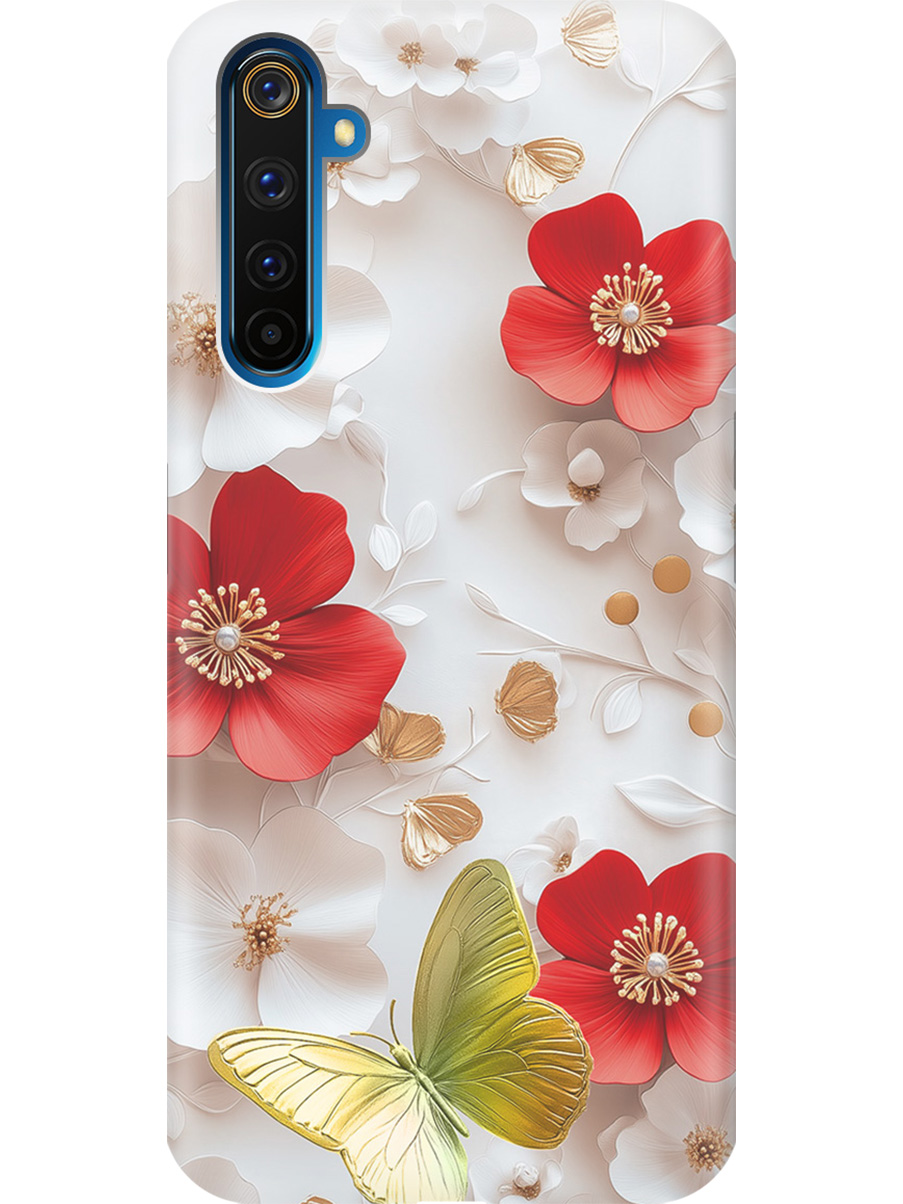 Силиконовый чехол на realme 6 Pro с принтом "Золотая бабочка" прозрачный, Прозрачный;белый;золотистый;красный, 726149523
Силиконовый чехол на realme 6 Pro с принтом "Золотая бабочка" прозрачный, Прозрачный;белый;золотистый;красный, 726149523
