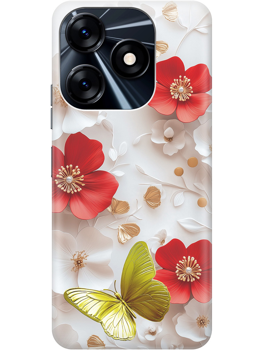 Силиконовый чехол на Tecno Spark 10 / 10C с принтом "Золотая бабочка" прозрачный, Прозрачный;белый;золотистый;красный, 769297823
Силиконовый чехол на Tecno Spark 10 / 10C с принтом "Золотая бабочка" прозрачный, Прозрачный;белый;золотистый;красный, 769297823