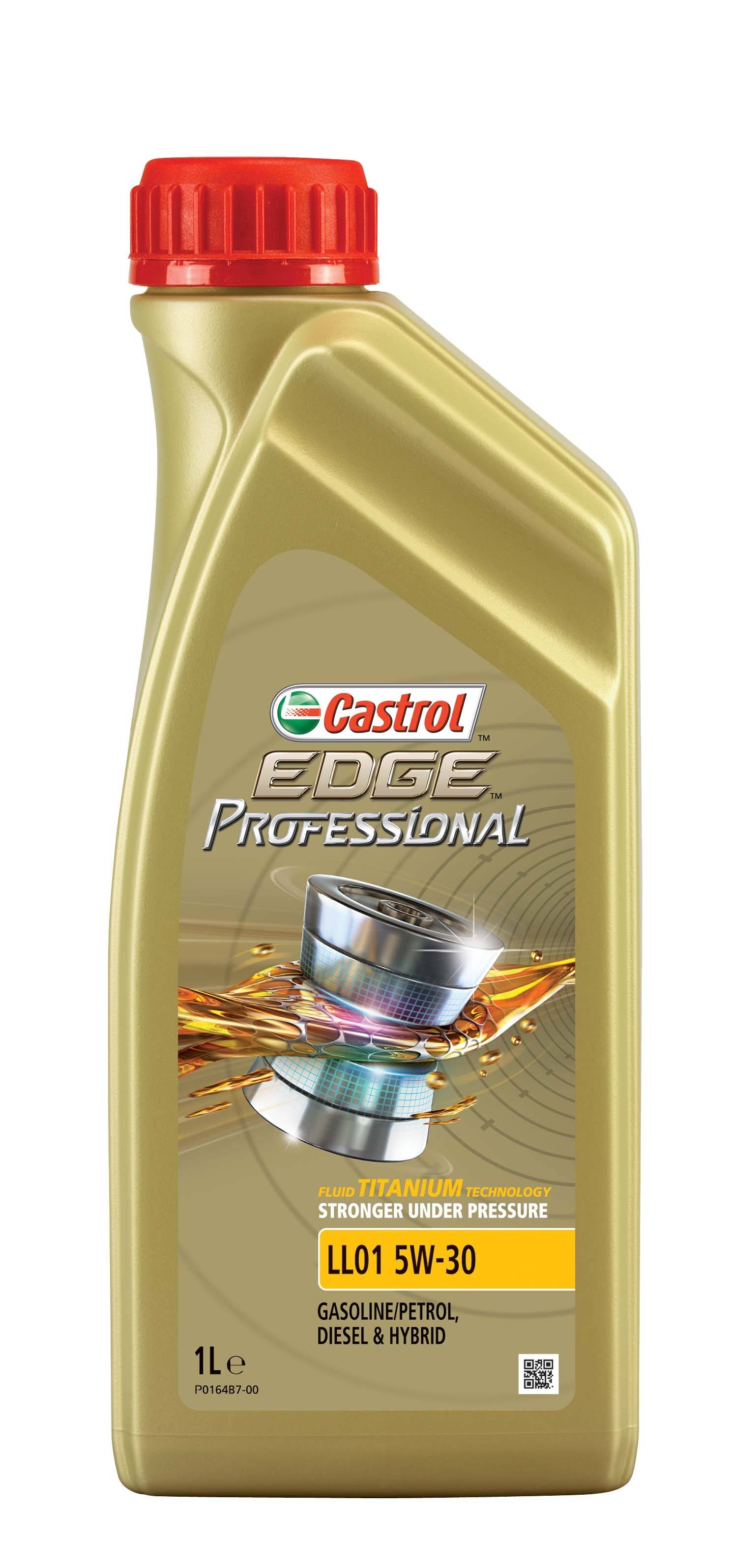 Моторное масло Castrol Edge Professional LL01 Titanium FST 5W30 1л, Edge Professional LL01 Titanium FST
Моторное масло Castrol Edge Professional LL01 Titanium FST 5W30 1л, Edge Professional LL01 Titanium FST