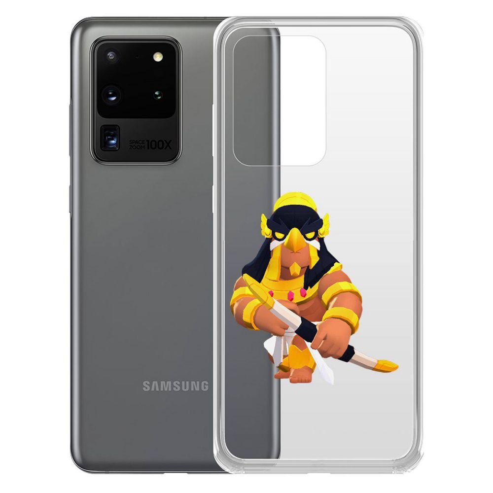 Чехол-накладка Brawl Stars-Бо Хорус для Samsung Galaxy S20 Ultra (G988) 
Чехол-накладка Brawl Stars-Бо Хорус для Samsung Galaxy S20 Ultra (G988)