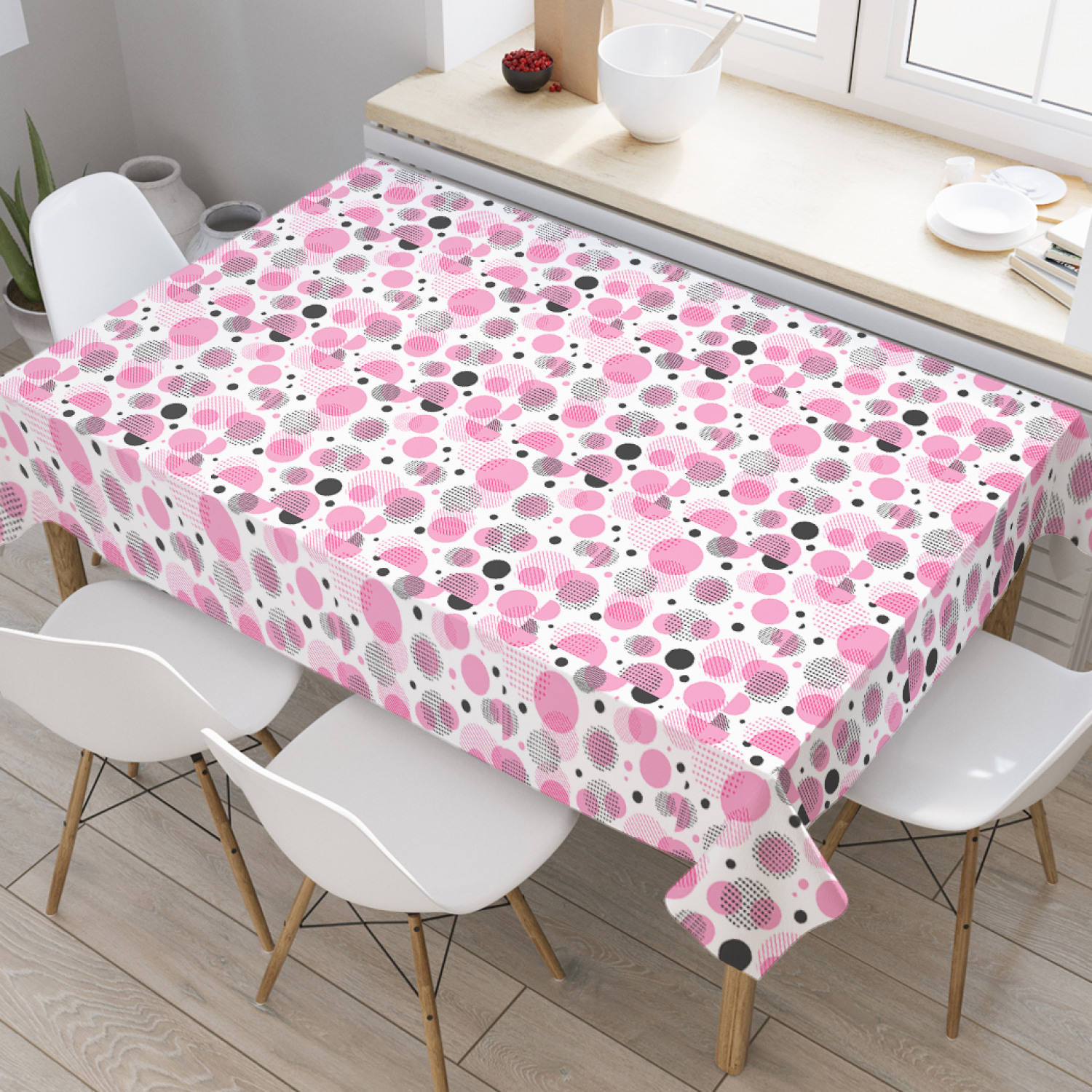 Скатерть прямоугольная JoyArty "Разнообразие гороха" из оксфорда, 180x145см, Белый, Разнообразие гороха 
Скатерть прямоугольная JoyArty "Разнообразие гороха" из оксфорда, 180x145см, Белый, Разнообразие гороха