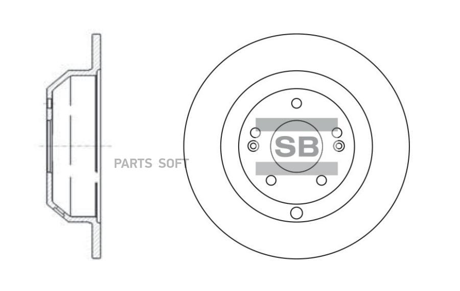 Диск Тормозной Кiа Sоrеntо, Нуundаi Sаntа Fе 2.4/2.0Сrdi-2.2Сrdi 09 Sd1072 Sangsin brake s
Диск Тормозной Кiа Sоrеntо, Нуundаi Sаntа Fе 2.4/2.0Сrdi-2.2Сrdi 09 Sd1072 Sangsin brake s