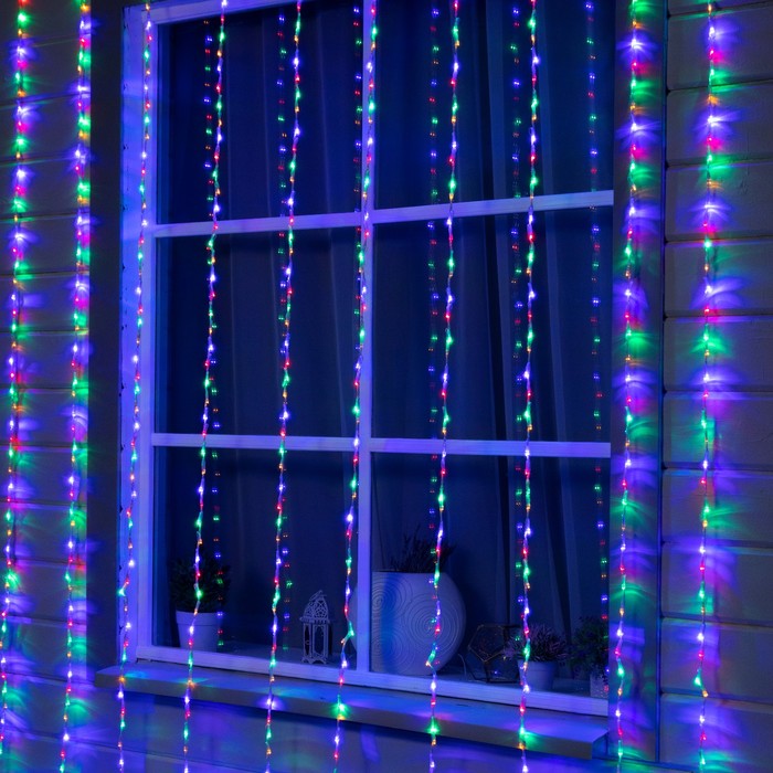 Гирлянда «Водопад» 2x3 м, IP44, прозрачная нить, 800 LED, свечение мульти, 8 режимов, 22
Гирлянда «Водопад» 2x3 м, IP44, прозрачная нить, 800 LED, свечение мульти, 8 режимов, 22