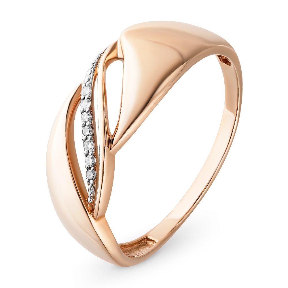 Кольцо женское из красного золота с бриллиантом 585Gold 101012327, р, 101012327
Кольцо женское из красного золота с бриллиантом 585Gold 101012327, р, 101012327
