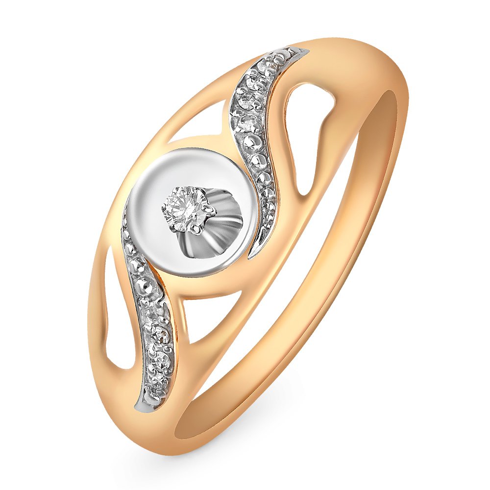 Кольцо женское из красного золота с бриллиантом 585Gold 101012294, р, 101012294
Кольцо женское из красного золота с бриллиантом 585Gold 101012294, р, 101012294