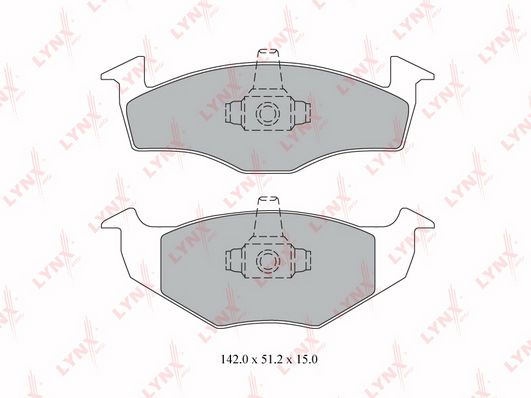 Колодки тормозные передние VW Golf III 1.4-1.9D 91-97 / Polo 1.4-1.9D 94-01 / Vento 1.4-1.
Колодки тормозные передние VW Golf III 1.4-1.9D 91-97 / Polo 1.4-1.9D 94-01 / Vento 1.4-1.