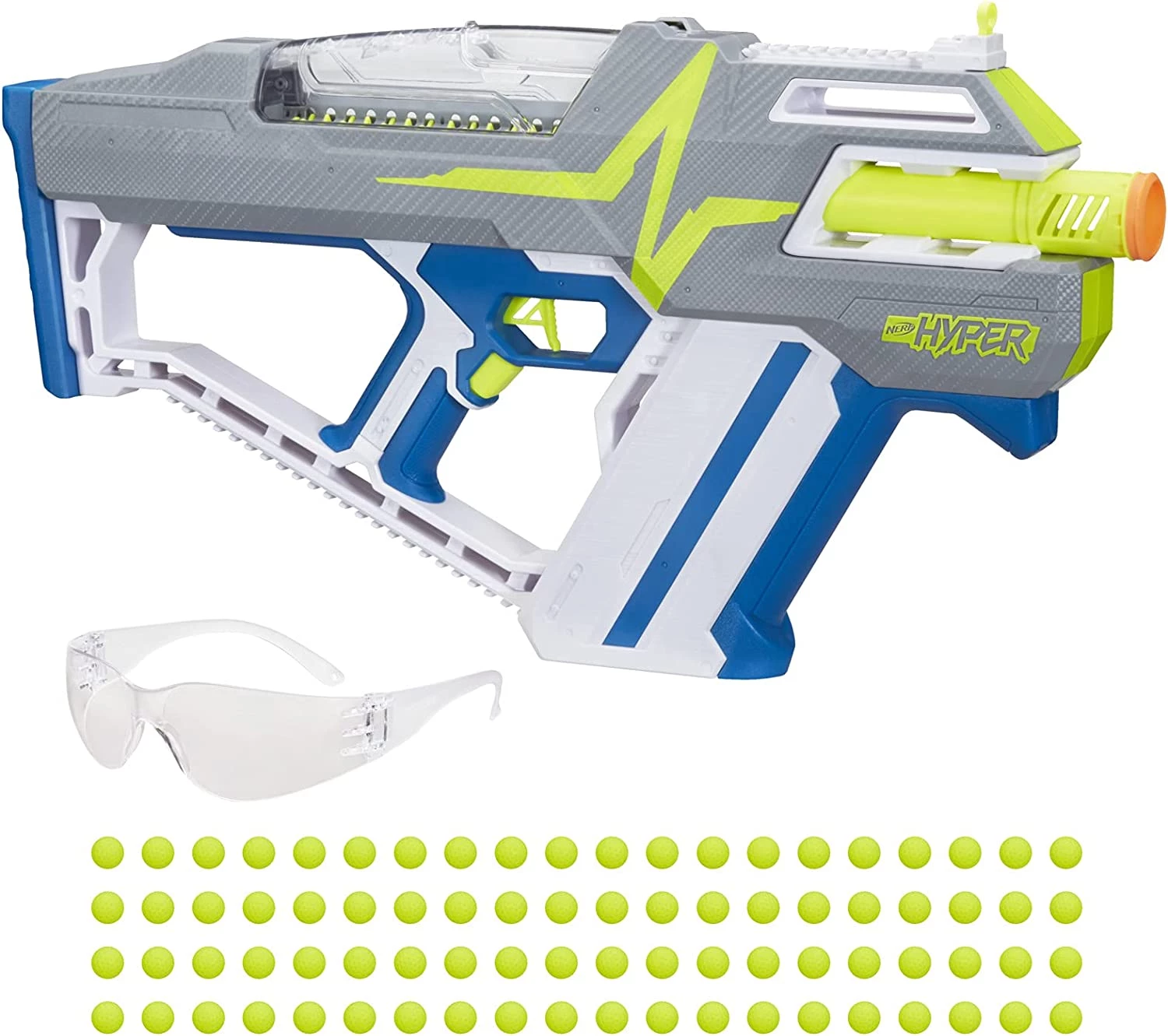 Бластер игрушечный Хайпер Матч Nerf Hyper Mach 100 E8911, Разноцветный, Hyper Mach 100
Бластер игрушечный Хайпер Матч Nerf Hyper Mach 100 E8911, Разноцветный, Hyper Mach 100