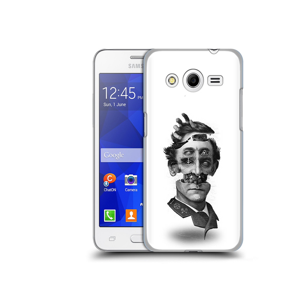 Чехол MyPads Tocco для Samsung Galaxy Core 2 страшное лицо абстракция (PT7707.568.628), Прозрачный, Tocco 
Чехол MyPads Tocco для Samsung Galaxy Core 2 страшное лицо абстракция (PT7707.568.628), Прозрачный, Tocco
