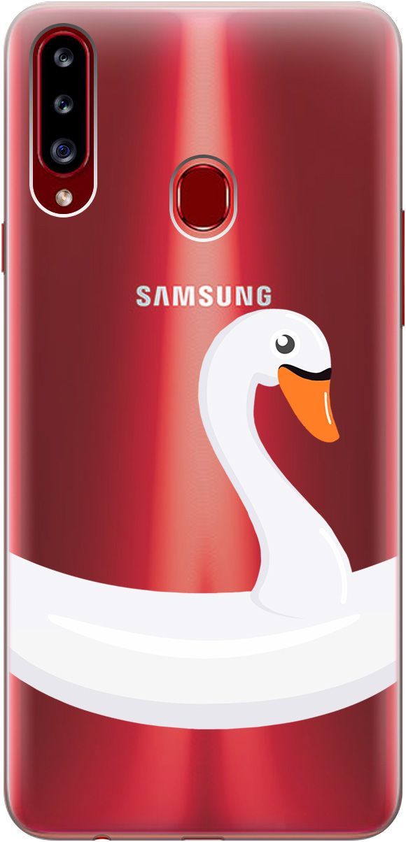Чехол на Samsung Galaxy A20s с принтом "Swan Swim Ring" прозрачный, Прозрачный;белый, 5360
Чехол на Samsung Galaxy A20s с принтом "Swan Swim Ring" прозрачный, Прозрачный;белый, 5360