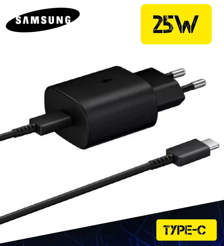 Сетевое зарядное устройство Samsung EP-TA800 USB Type-C 1xUSB Type-C 3 А черный, EP-TA800
Сетевое зарядное устройство Samsung EP-TA800 USB Type-C 1xUSB Type-C 3 А черный, EP-TA800
