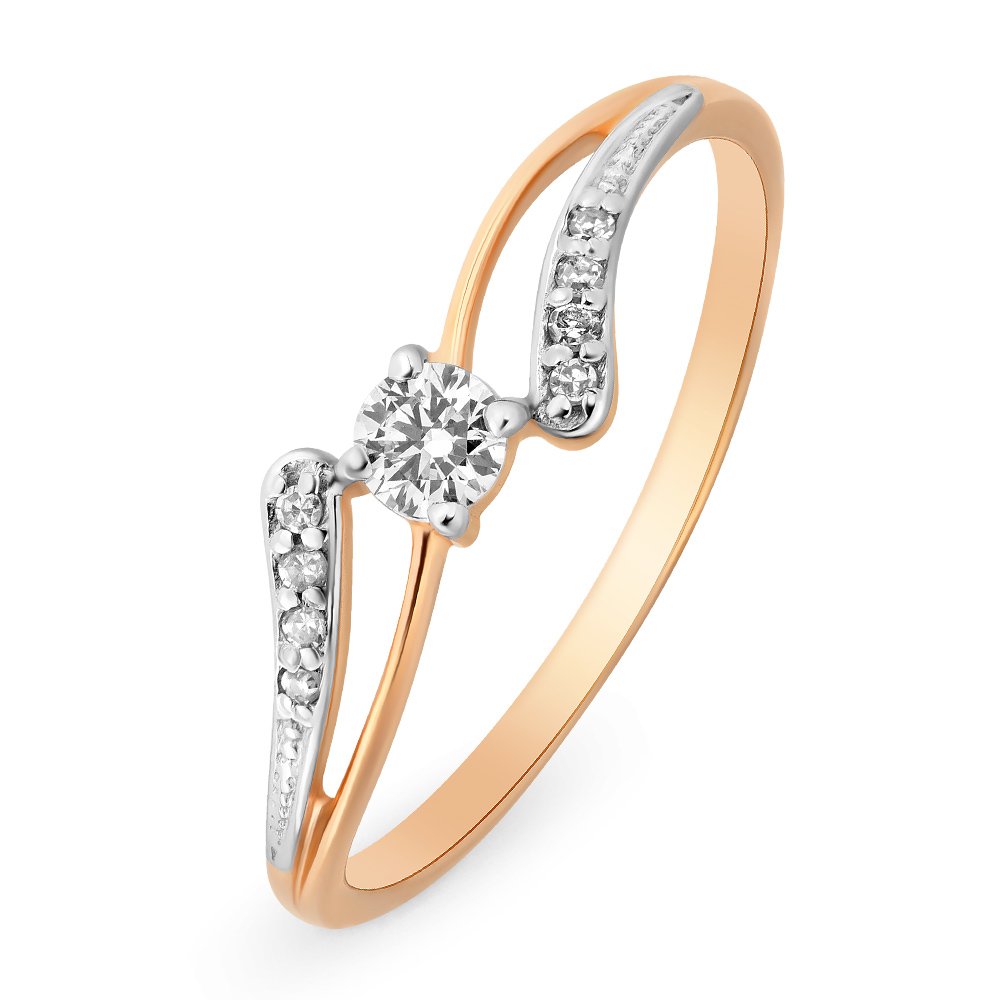 Кольцо женское из красного золота с бриллиантом 585Gold 101009770, р. 18,5, 101009770
Кольцо женское из красного золота с бриллиантом 585Gold 101009770, р. 18,5, 101009770