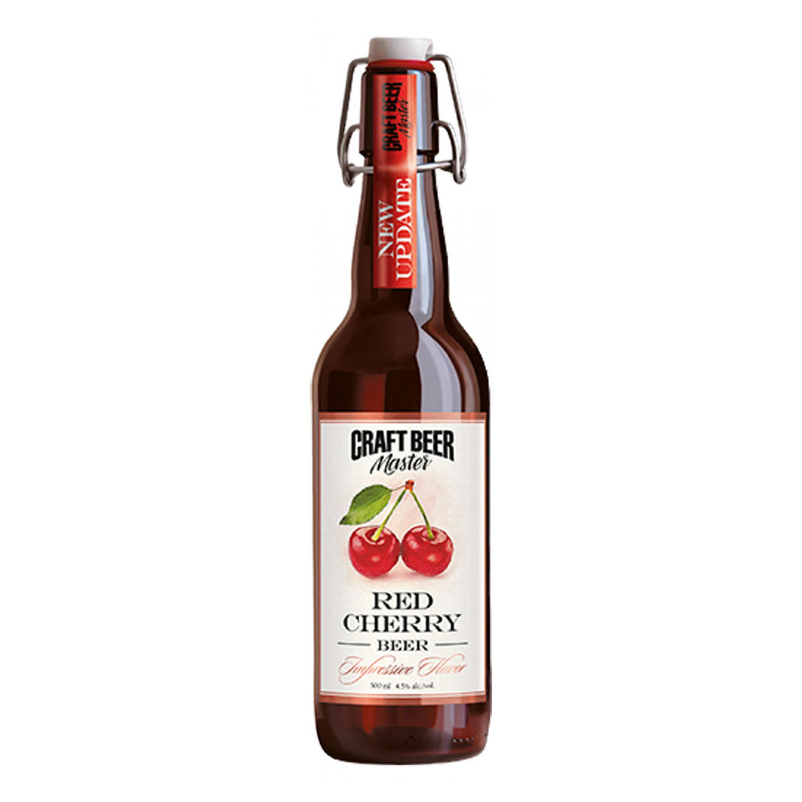 Пиво Craft Beer Master Красная вишня красное нефильтрованное пастеризованное 4,5% 0,5 л
Пиво Craft Beer Master Красная вишня красное нефильтрованное пастеризованное 4,5% 0,5 л