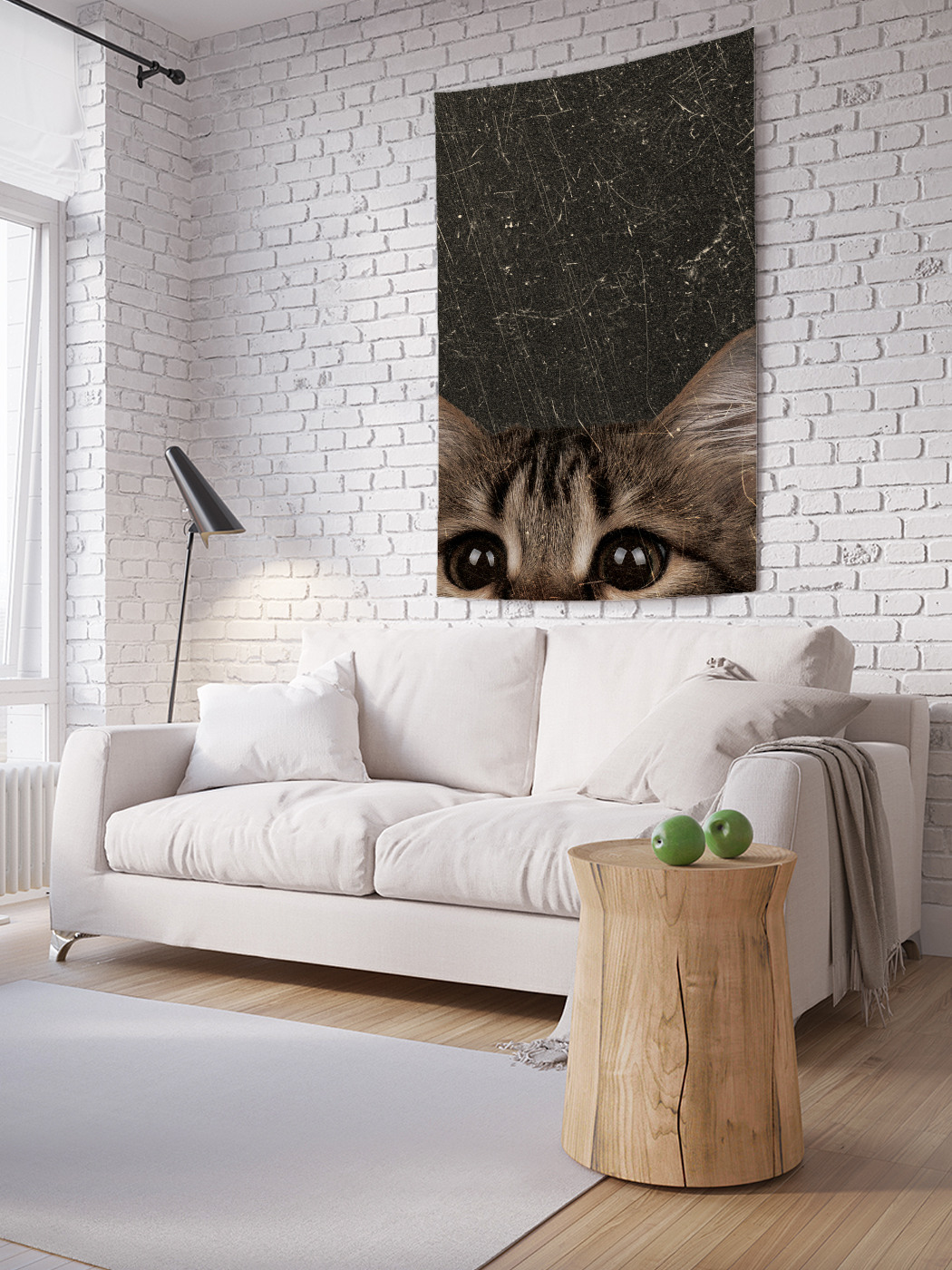 Вертикальное фотопанно на стену JoyArty Любопытный котик 150x200 см, Любопытный котик
Вертикальное фотопанно на стену JoyArty Любопытный котик 150x200 см, Любопытный котик