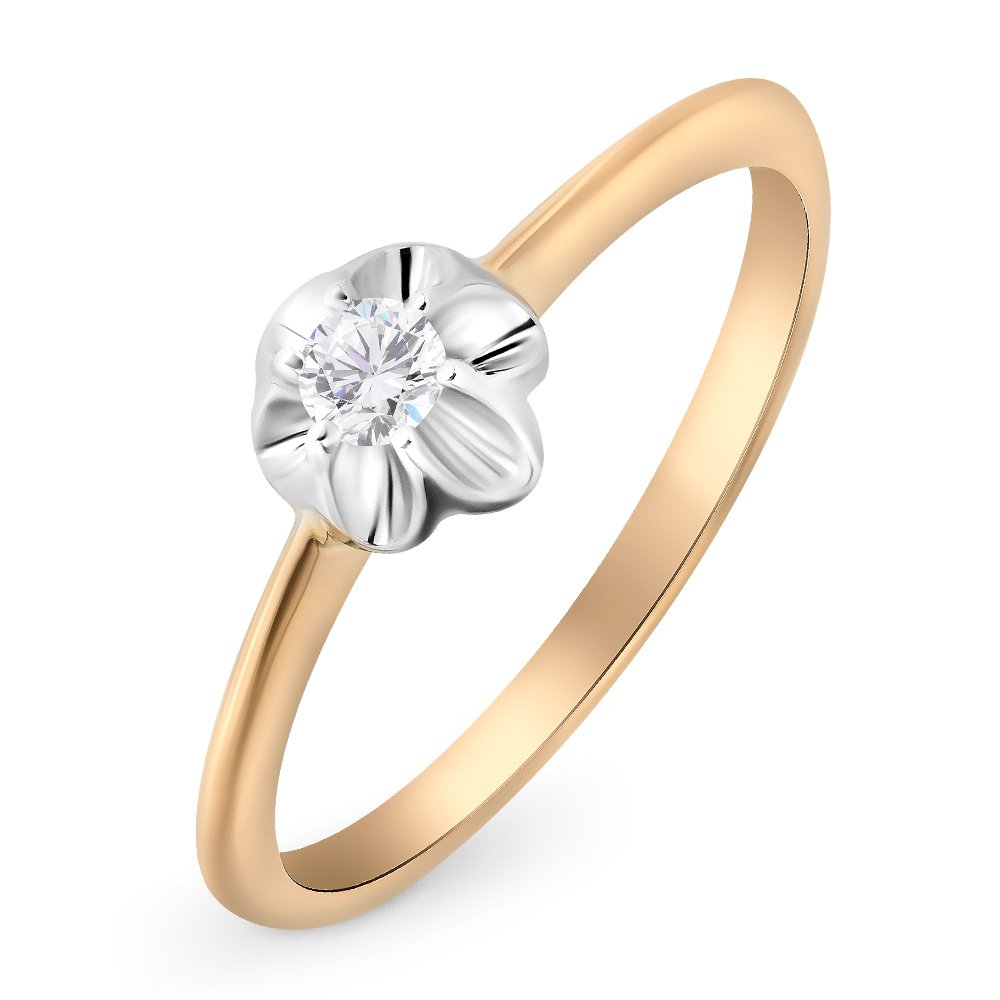 Кольцо женское из красного золота с бриллиантом 585Gold 101009942, р. 15,5, 101009942
Кольцо женское из красного золота с бриллиантом 585Gold 101009942, р. 15,5, 101009942