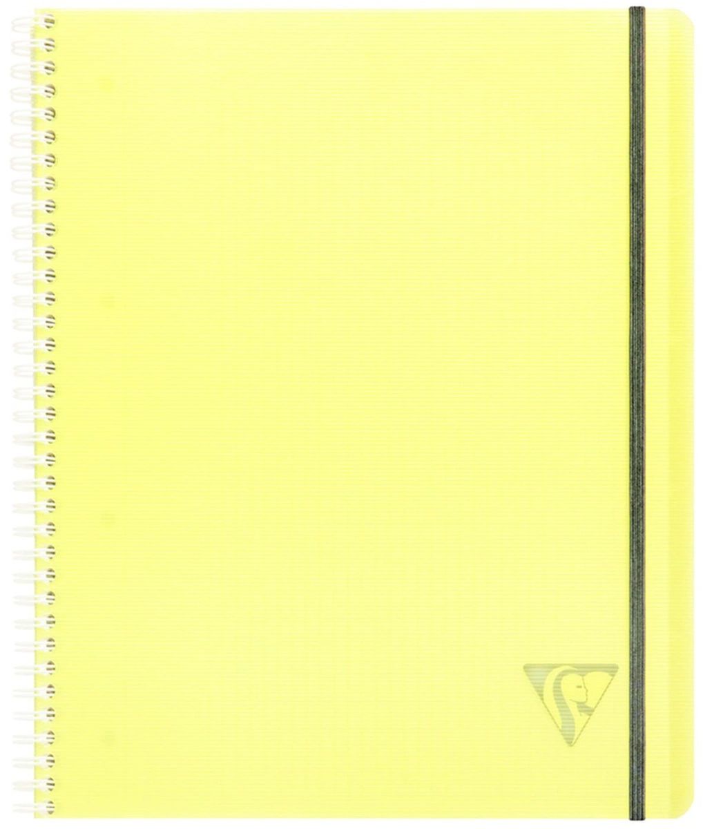 Тетрадь Clairefontaine 328175C_yellow на спирали А4+ клетка 80 листов 1 шт, Proactiv Book
Тетрадь Clairefontaine 328175C_yellow на спирали А4+ клетка 80 листов 1 шт, Proactiv Book