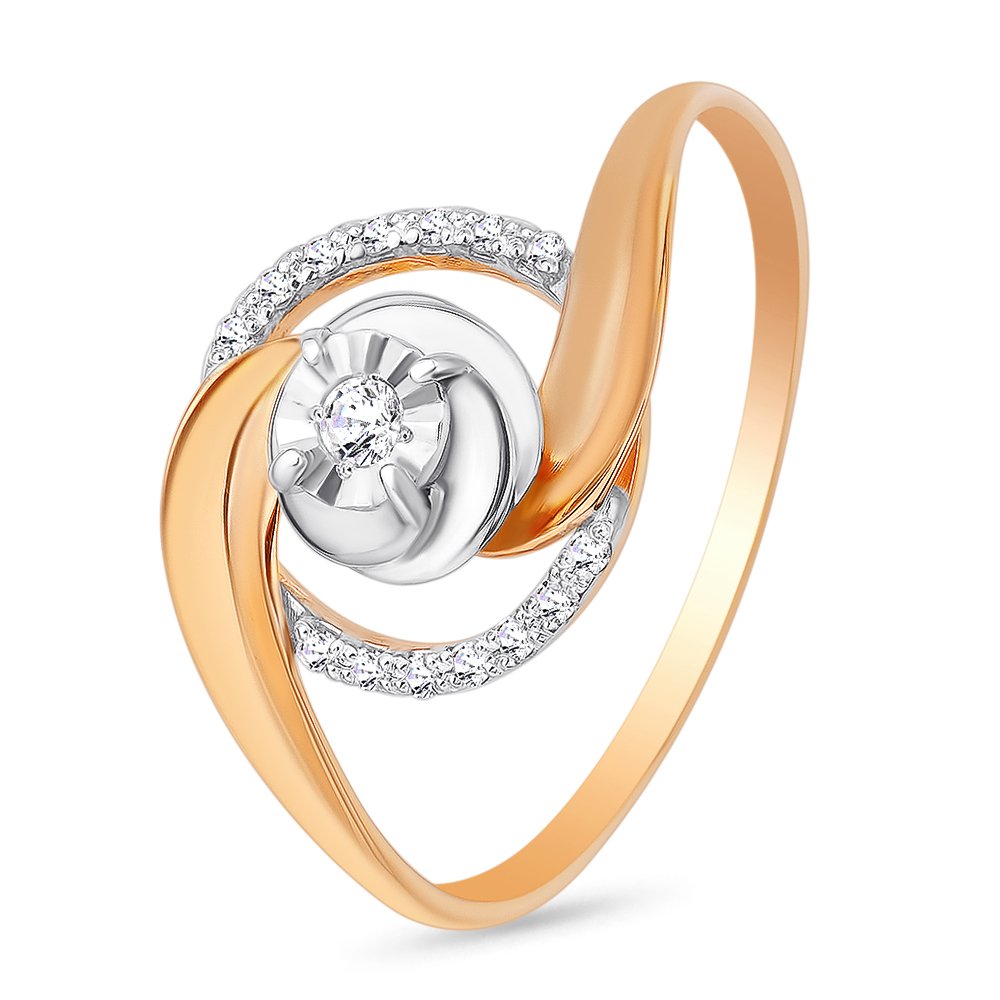 Кольцо женское из красного золота с бриллиантом 585Gold 101008329, р. 18,5, 101008329
Кольцо женское из красного золота с бриллиантом 585Gold 101008329, р. 18,5, 101008329