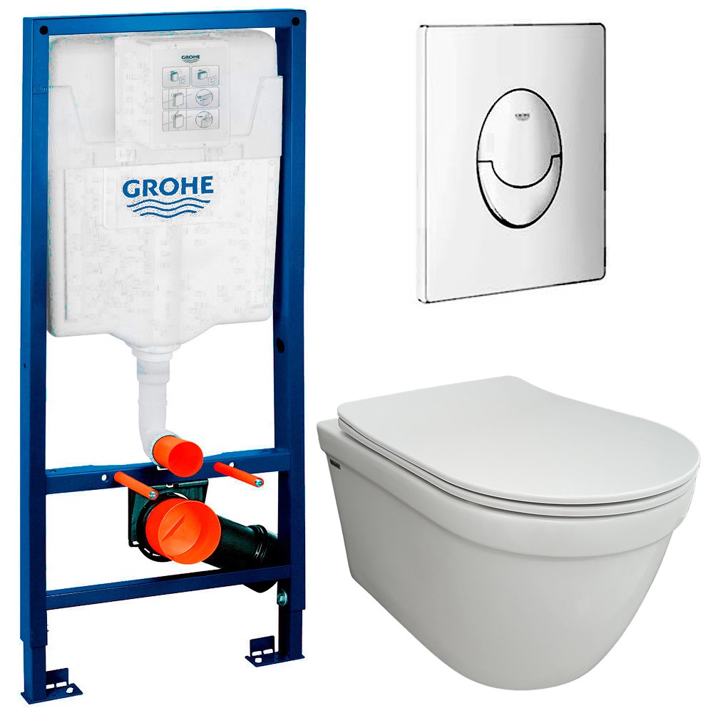 Инсталляция Grohe 38721001 + унитаз Bloomix Rapid SL1233R/UF3 безободковый с сиденьем
Инсталляция Grohe 38721001 + унитаз Bloomix Rapid SL1233R/UF3 безободковый с сиденьем