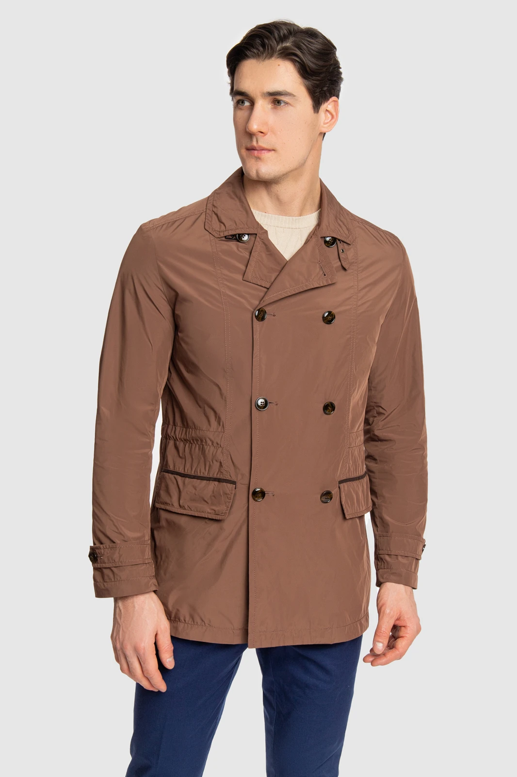 фото Ветровка мужская kanzler wjbl03-wf/40 коричневая 56