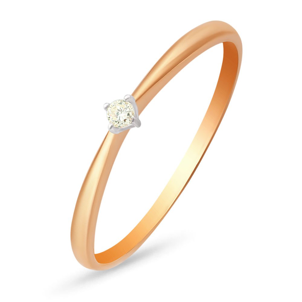 Кольцо женское из красного золота с бриллиантом 585Gold 101001762, р. 17,5, 101001762
Кольцо женское из красного золота с бриллиантом 585Gold 101001762, р. 17,5, 101001762