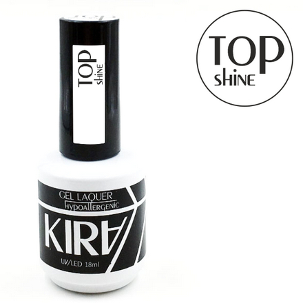 фото Топ kira shine no wipe, 18 мл