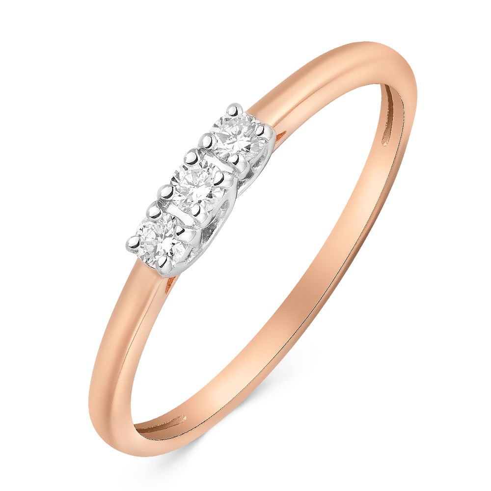 Кольцо женское из красного золота с бриллиантом 585Gold 101001765, р. 17, 101001765
Кольцо женское из красного золота с бриллиантом 585Gold 101001765, р. 17, 101001765