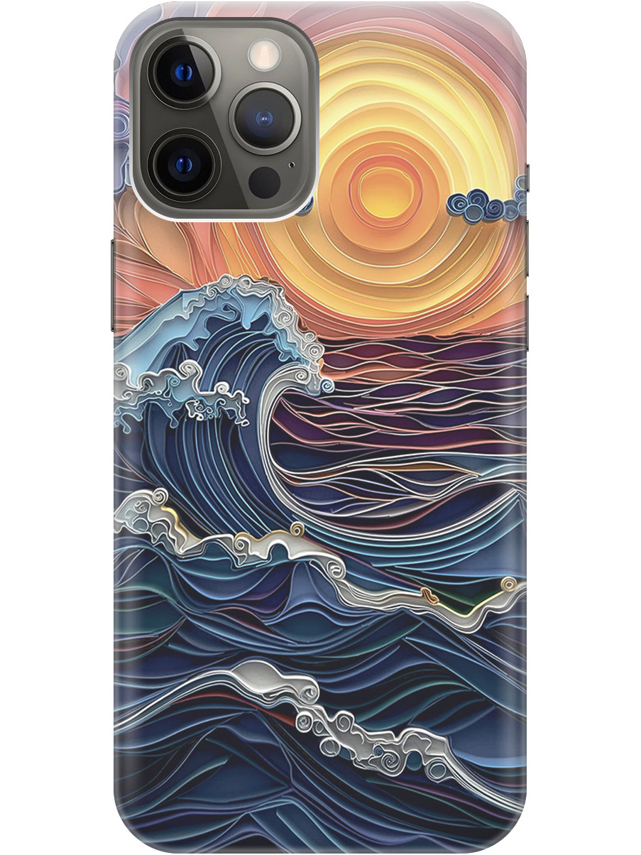 Силиконовый чехол на Apple iPhone 12 Pro Max с принтом "Волны на закате", Прозрачный;оранжевый;синий, 723374210
Силиконовый чехол на Apple iPhone 12 Pro Max с принтом "Волны на закате", Прозрачный;оранжевый;синий, 723374210