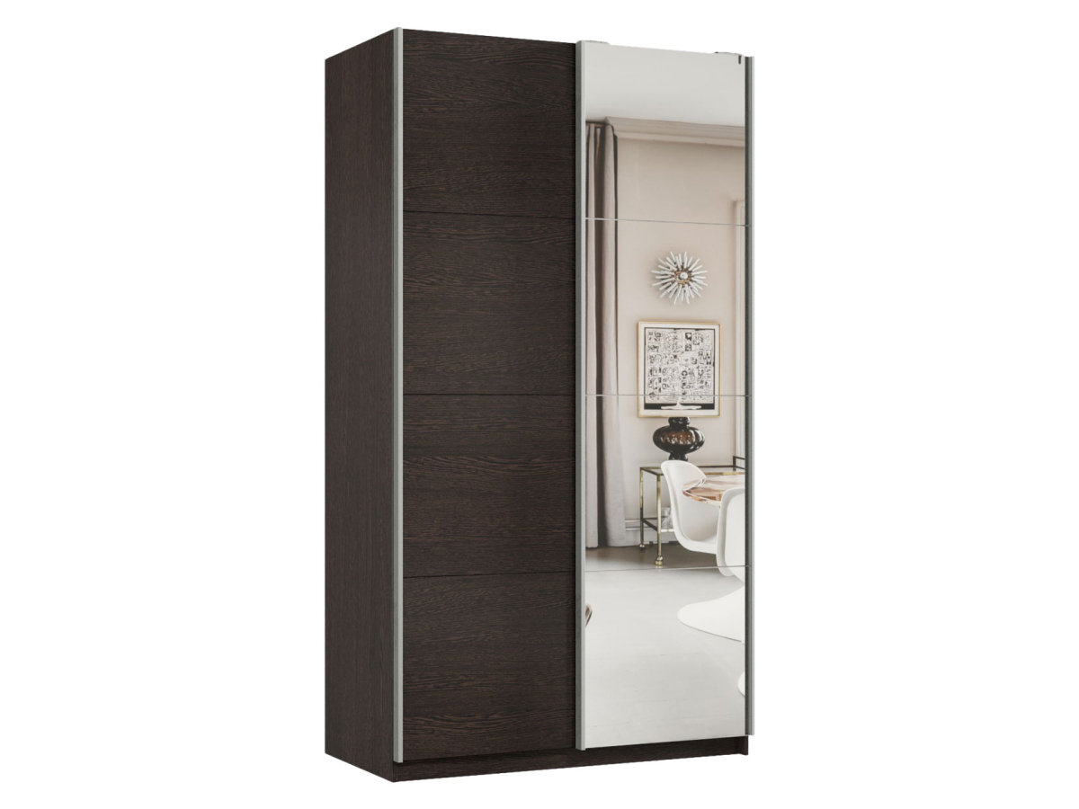Шкаф-купе Хочу домой Смарт Зеркальная створка, Венге, 120х60х220, Коричневый, Смарт Зеркальная створка 54455
Шкаф-купе Хочу домой Смарт Зеркальная створка, Венге, 120х60х220, Коричневый, Смарт Зеркальная створка 54455