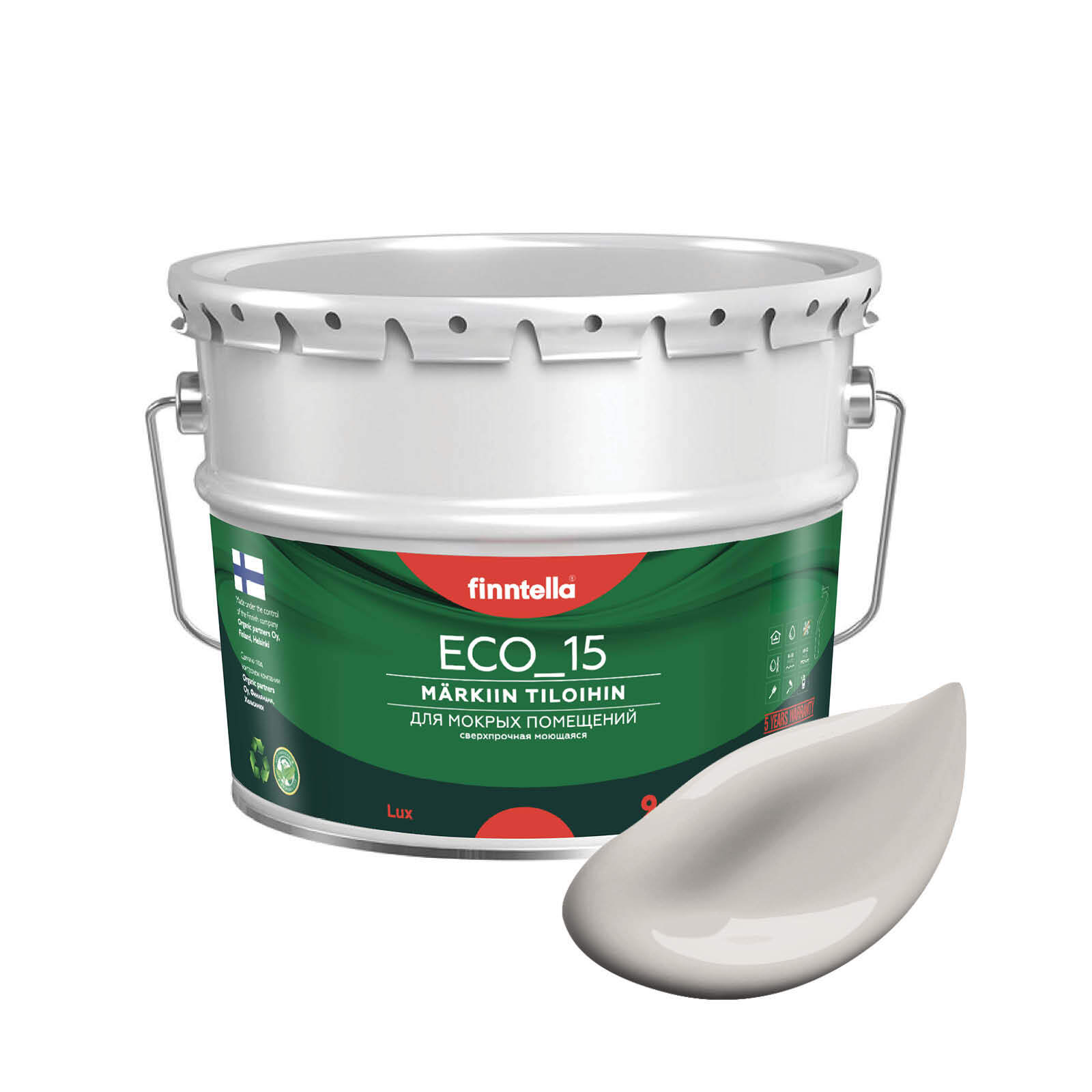 Специализированная краска для кухонь и ванных комнат FINNTELLA ECO_15 с полиуретаном, моющ, Коричневый, интерьерная ECO_15 гладкая для ванных комнат и кухни
Специализированная краска для кухонь и ванных комнат FINNTELLA ECO_15 с полиуретаном, моющ, Коричневый, интерьерная ECO_15 гладкая для ванных комнат и кухни