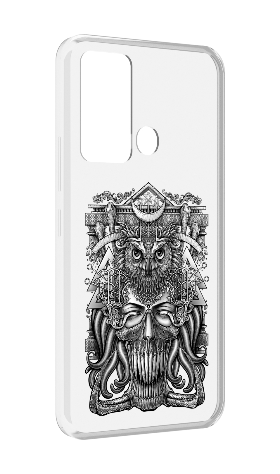 Чехол MyPads зубастая сова для ITEl Vision 3, Прозрачный, Tocco 
Чехол MyPads зубастая сова для ITEl Vision 3, Прозрачный, Tocco