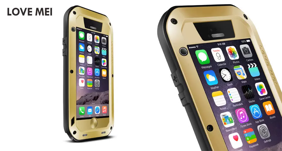 Влагозащищенный чехол LOVE MEI POWERFUL для Apple iPhone 6/6S (4.7") золотистый, POWERFUL
Влагозащищенный чехол LOVE MEI POWERFUL для Apple iPhone 6/6S (4.7") золотистый, POWERFUL