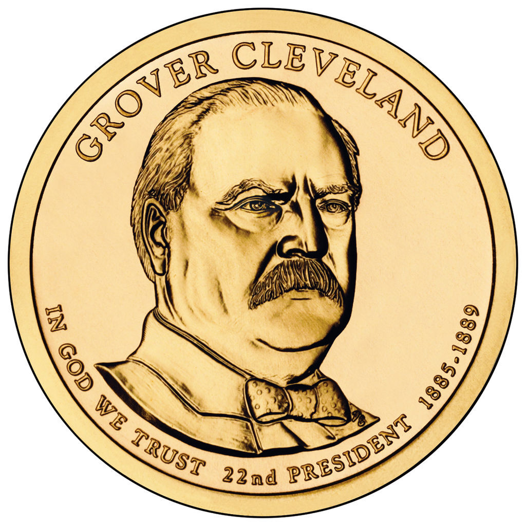 Монета 1 доллар Гровер Кливленд, Президенты, США, Р, 2012 г, в, Состояние UNC из мешка
Монета 1 доллар Гровер Кливленд, Президенты, США, Р, 2012 г, в, Состояние UNC из мешка